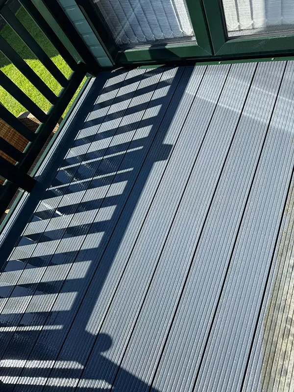 Photo of caravan prior to being cleaned by Rickard Cleaning Services, Tywyn.